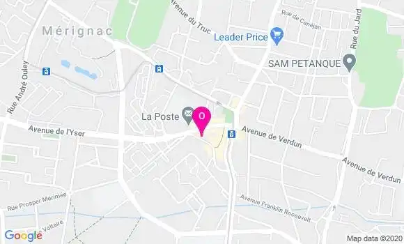 Localisation Isabelle Farbos De Luzan