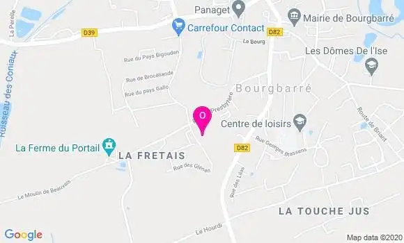Localisation Katell Colin Le Hegarat