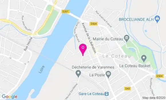Localisation Ludivine Allary