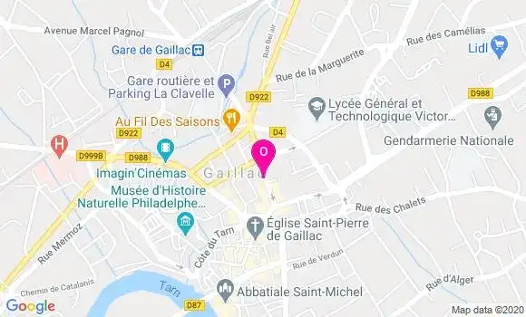 Localisation Laure Cazals