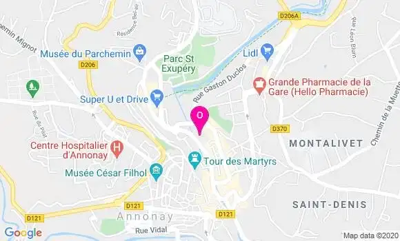 Localisation Karine Rabiet