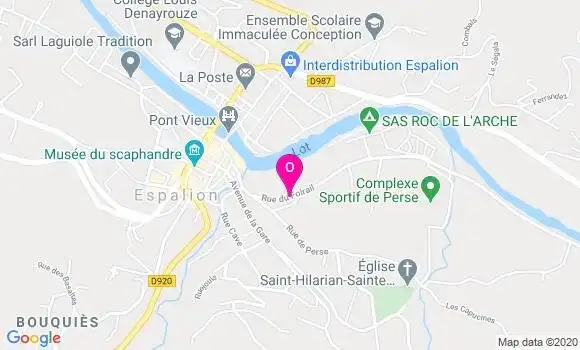 Localisation Laurence Paponaud
