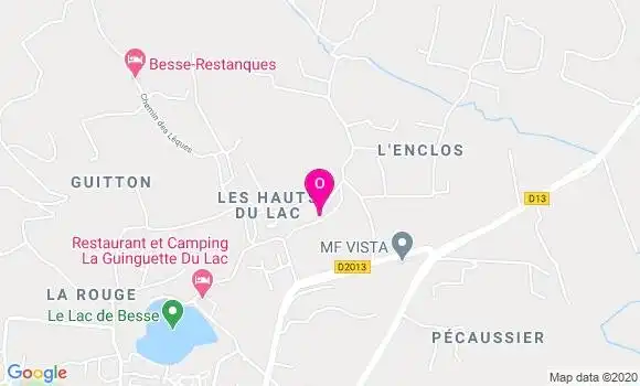 Localisation Fanny Mennessier