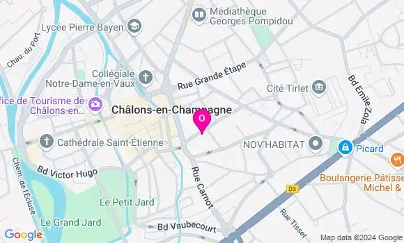 Localisation Claire Tarin