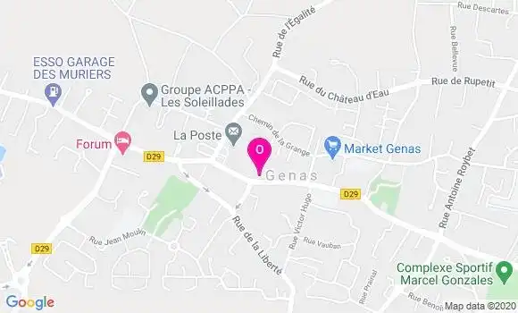 Localisation Caroline Chaume