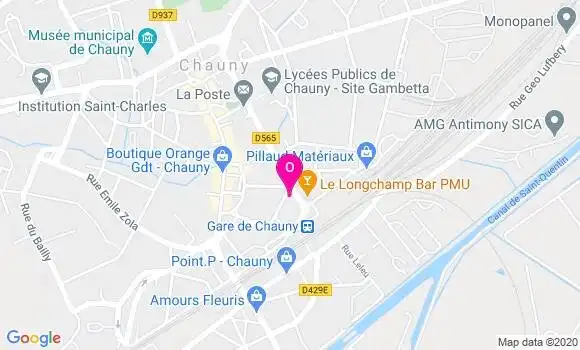 Localisation Audrey Lemaitre