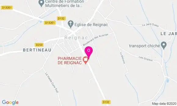 Localisation Jocelyne Bacquet