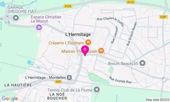 Localisation Elise Fournier