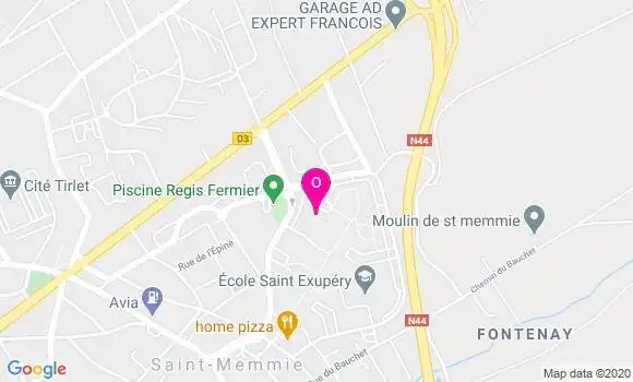 Localisation Lucile Chevrier