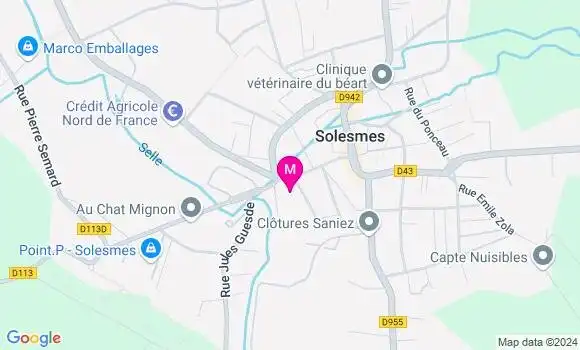 Localisation Fanny Chatelain