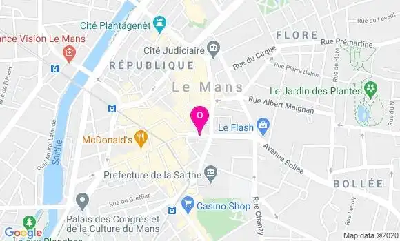 Localisation Melissa Larue