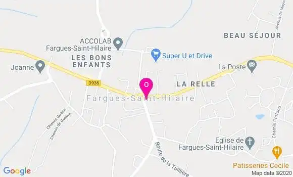 Localisation Laetitia Denis