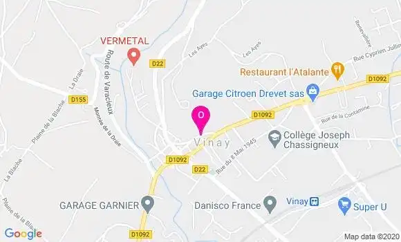 Localisation Catherine Menut