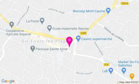 Localisation Pascale Ricard