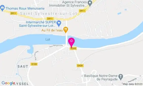 Localisation Sandrine Hersent