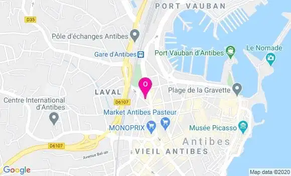 Localisation Aurore Mascaut