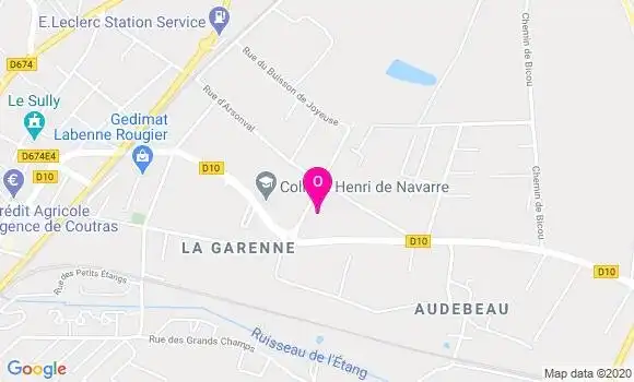 Localisation Eve Lafon