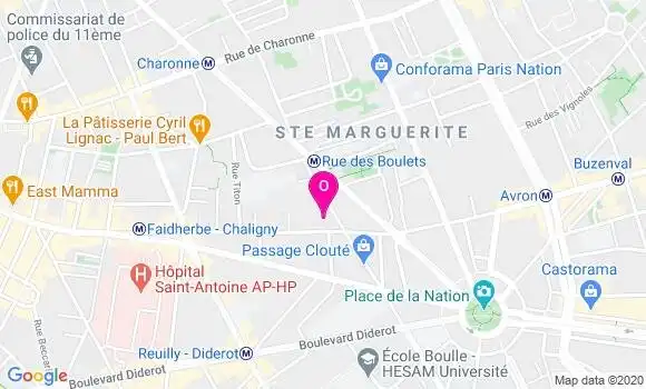 Localisation Caroline Houdart