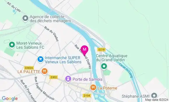 Localisation Coralie Debuire