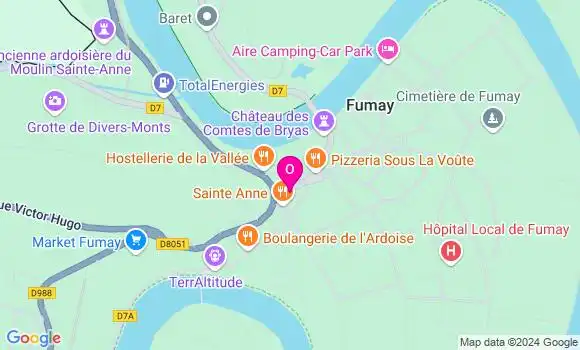 Localisation Marie Charlotte Desclefs