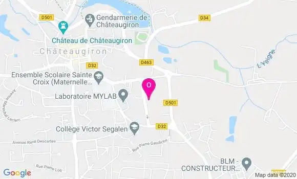 Localisation Amelie Le Gall
