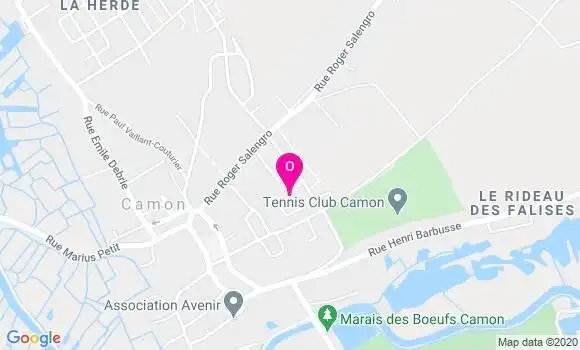 Localisation Claire Nourtier