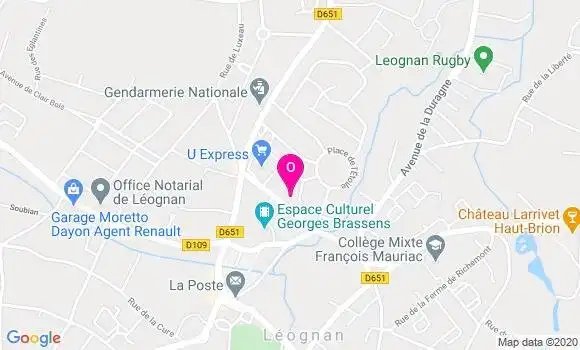 Localisation Marie Aude Patinec
