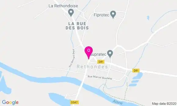 Localisation Lysiane Neveu Bouhala