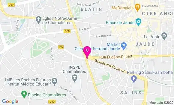 Localisation Justine Loiseau