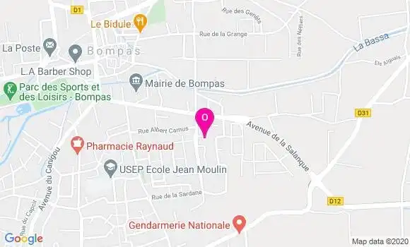 Localisation Cecile Collet