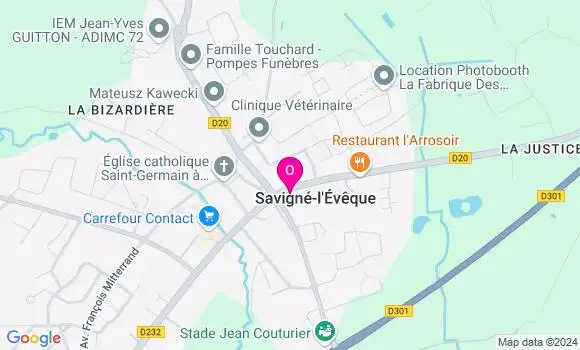 Localisation Claire Mazurelle