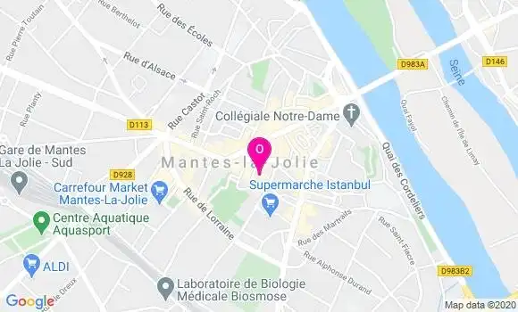 Localisation Sandrine Roussel