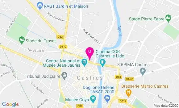 Localisation Sandrine Combes