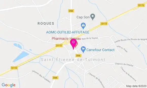 Localisation Agnes Duchesne