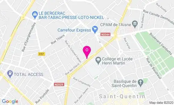 Localisation Faustine Mignot