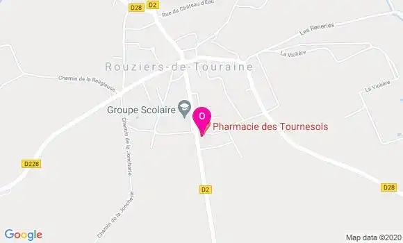 Localisation Pauline Vallet