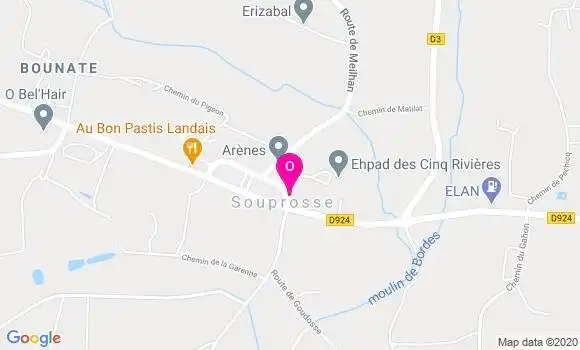 Localisation Elodie Lafauris