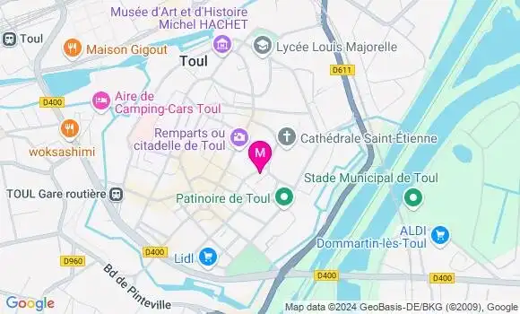 Localisation Marie Sophie Pretagut
