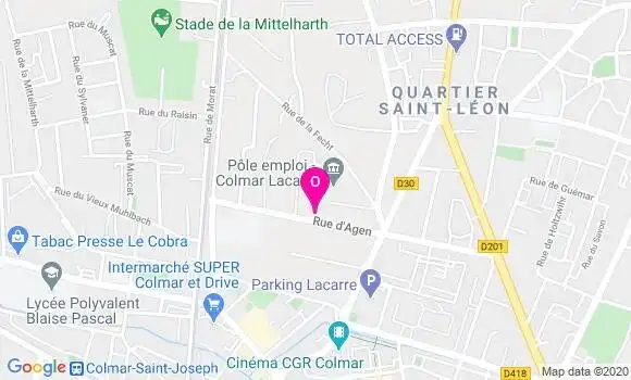 Localisation Anne Pruvot