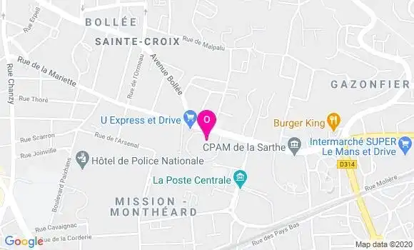 Localisation Laureline Mouget
