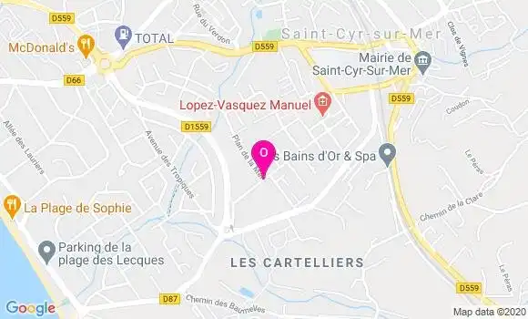 Localisation Eve Marie Graux