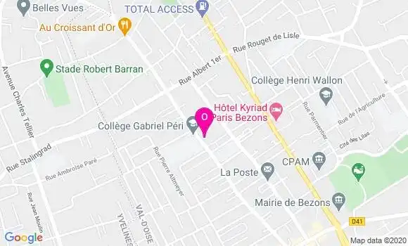 Localisation Isabelle Lecron Miossec