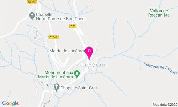 Localisation Nathalie Dumas