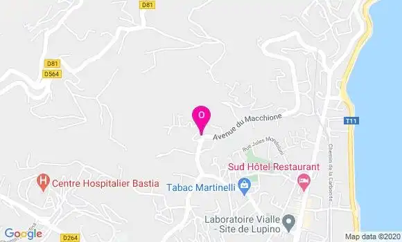 Localisation Annabelle Braccini