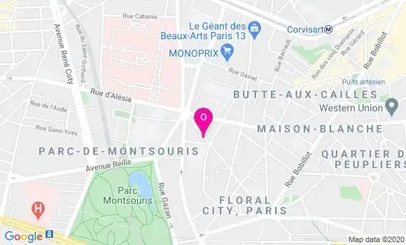 Localisation Cecile Raymond