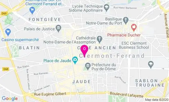 Localisation Charlotte Rey