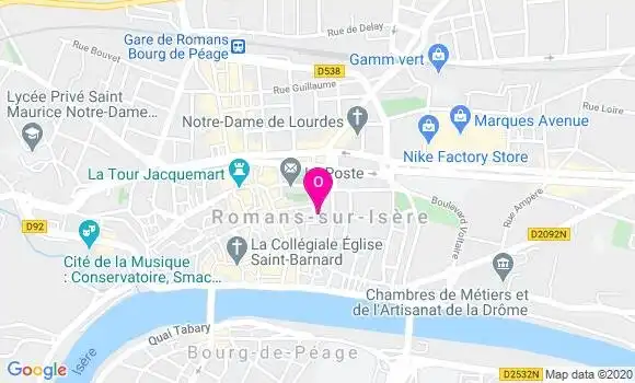 Localisation Isabelle Abonnenc