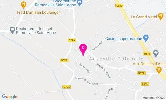 Localisation Priscillia Fulcrand