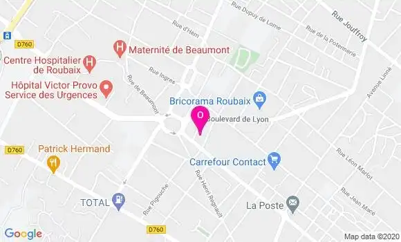 Localisation Marie Thiollier