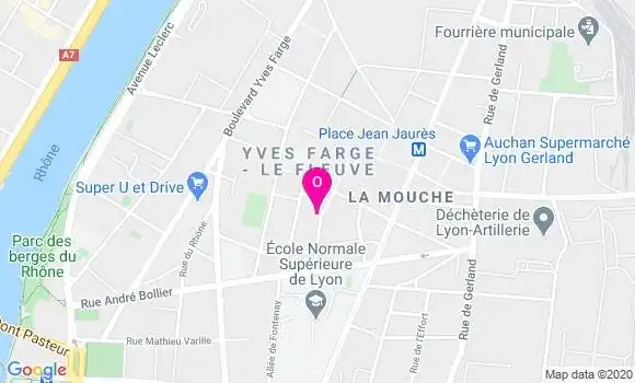 Localisation Anne Petron